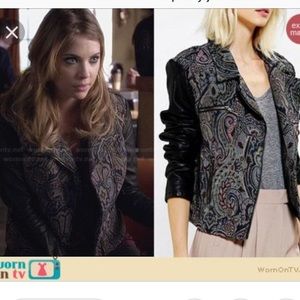 Paisley ecoté jacket